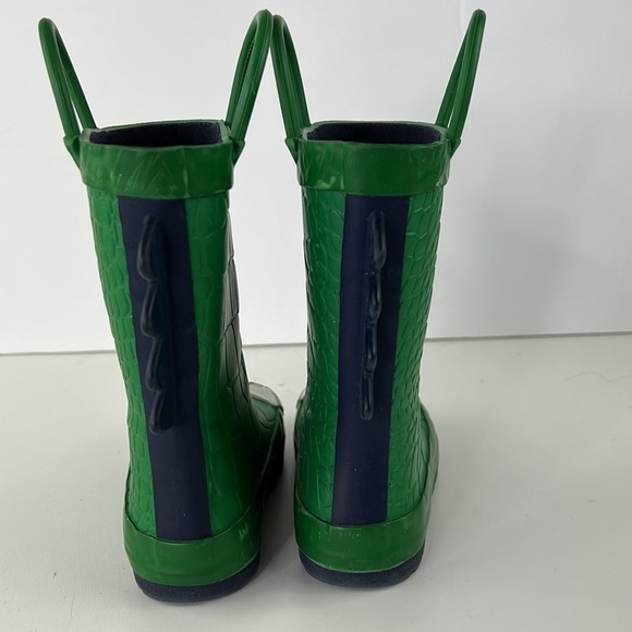 WEATHER Spirit Green Crocodile Rain Boots - Picture 4 of 8